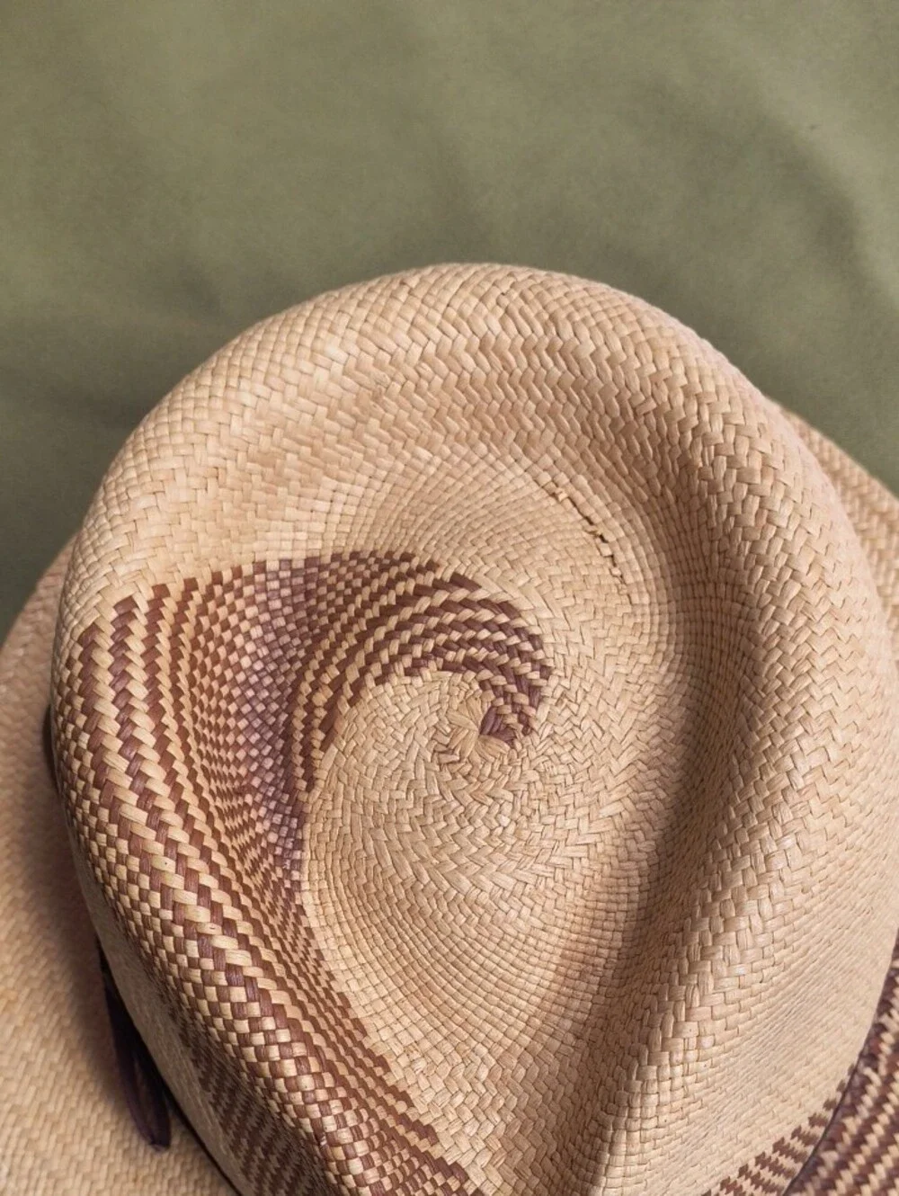 Straw Sun Hat for Men - Tan